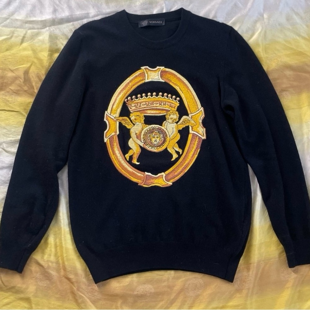 Versace Black Sweater